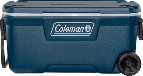 Coleman 100qt xtreme køleboks - 94 liter - hjul - blå