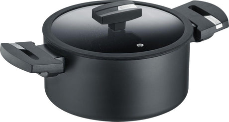 Berndes - b.grøn - kogepande - 24 cm - genanvendt aluminium - sølv
