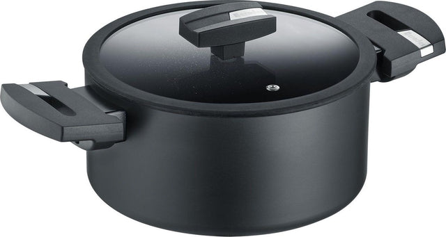 Berndes - b.grøn - kogepande - 24 cm - genanvendt aluminium - sølv