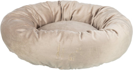 Trixie - hundeseng xmas livia - beige - 50x50 cm