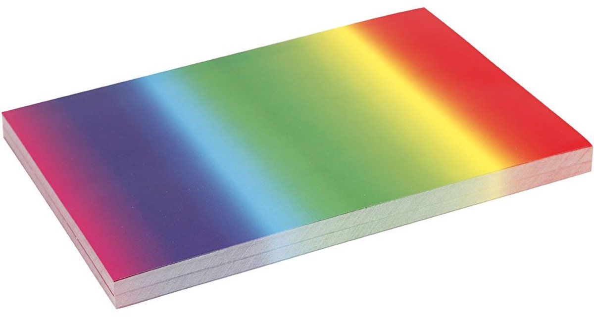 Creativ virksomhed https: www.cchobby.nl rainbow-paper-a4-sheet-210x297-mm-180-gr-100-sheet-1-box