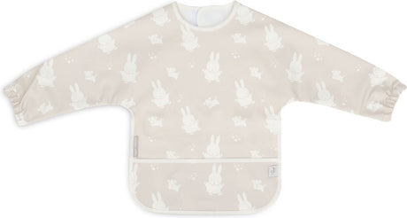 Jollein x nijntje slab waterproof met mouw miffy snuffy - nougat
