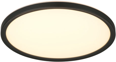 Rl live your light reality joko - loftslampe - sort - inkl. 1x SMD 18 W - fjernbetjening - integreret lysdæmper - trinløst justerbar lysfarve - natlys - væg- og loftmontering - hukommelsesfunktion - indirekte belysning - nem at installere