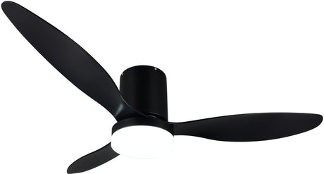 Rl live your light reality Göteborg - fan - sort mat - inkl. 1x SMD 20 W - fjernbetjening - integreret dæmper - trinløst justerbar lysfarve - dæmpbar med kontakt - ikke ekstern dæmpbar - hukommelsesfunktion - sommer- og vintertilstand - 6 hurtige