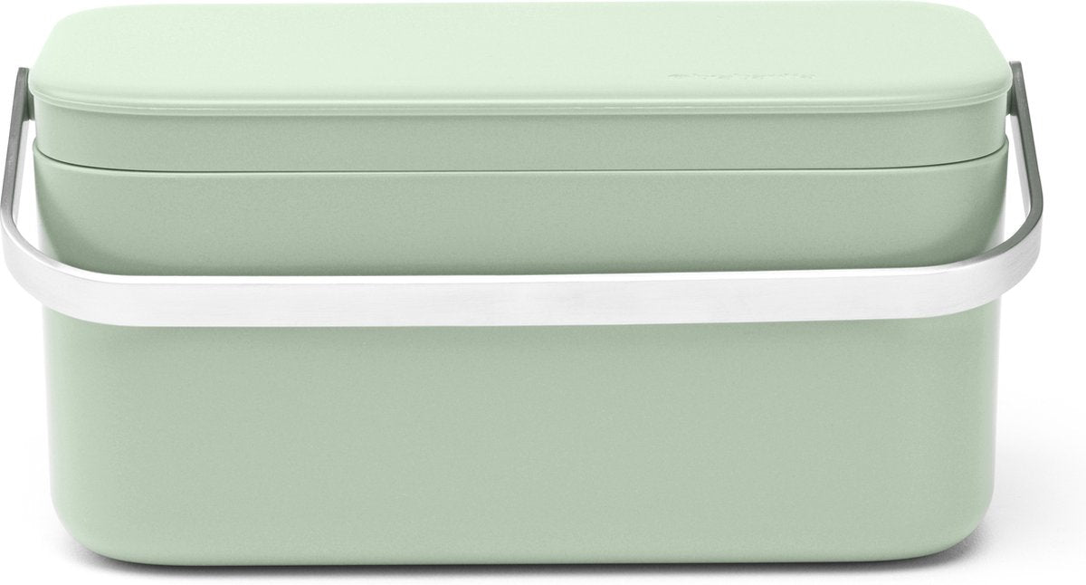 Brabantia bordplade til affaldsspand ved vask - 1,8 liter - jadegrøn