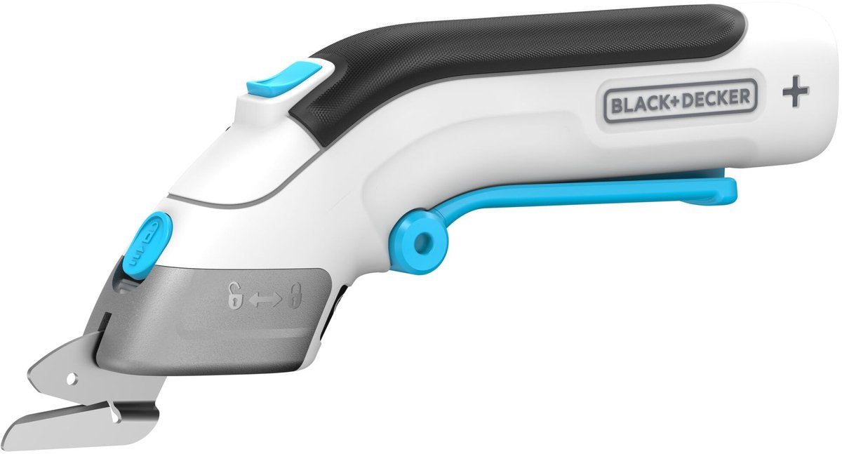 Black+decker - elektrisk saks - 3,6v - hvid