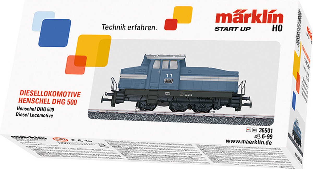 Märklin diesellokomotiv dhg 500
