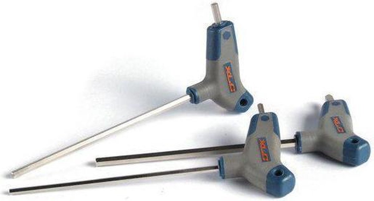 Xlc t-model to-s30 unbrakonøgle - 6mm - sort grå