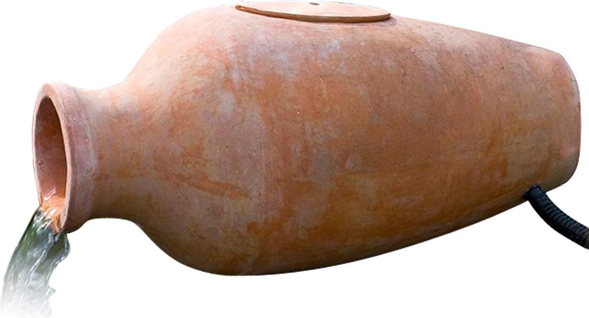 Ubbink - amfora - filter ornament - vandelement - terracotta