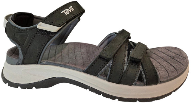 Teva w tirra sport læder sandaler til kvinder - sorte
