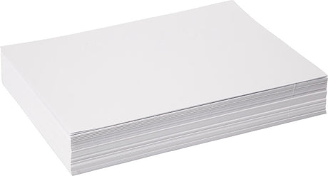 Kreativt tegnepapir a4 30 x 21 cm 160 gram hvid