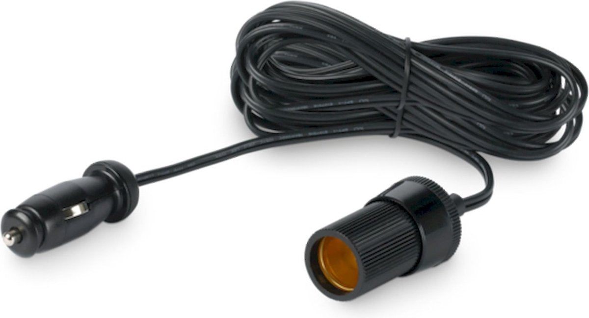 Mobicool y03 - 12v forlængerkabel - sort - 280 cm