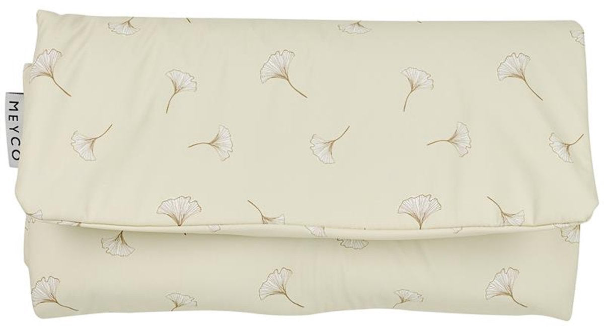 Meyco baby ginkgo pusleunderlag - blødt sand