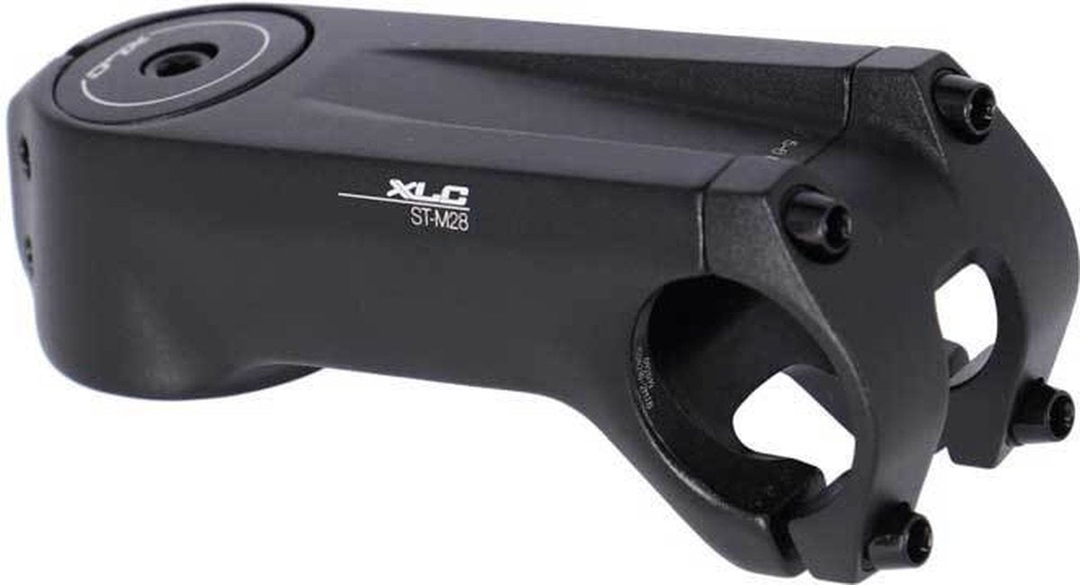 Xlc st-m28 frempind - alle mtn - type: foran - 11 8” gaffelklemme - 100mm ø 31,8mm - 6° - aluminium - sort