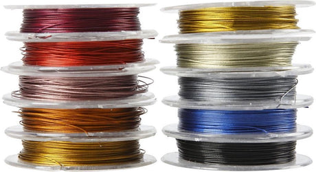 Https: www.cchobby.nl jewelry-wire-thickness-0-38-mm-diverse-colors-10-m-1-box