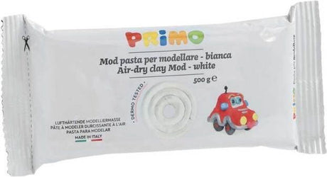 Primo modellervoks 500 gram junior hvid