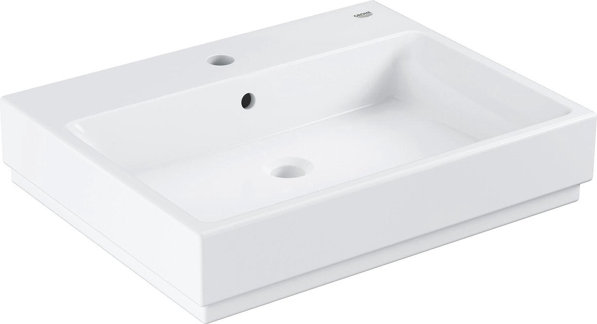 Grohe kube keramisk håndvask - keramik - 60 x 49 cm - med antibakteriel finish - hvid
