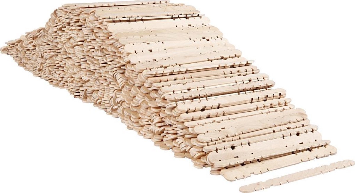 Creativ virksomhed https: www.cchobby.nl byggestave-l-11-4-cm-b-10-mm-1000-piece-1-box