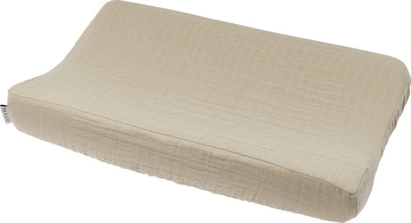 Meyco baby uni puslepudebetræk - forvasket hydrofilt - sand - 50x70cm