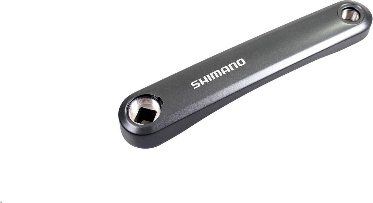 Shimano steps fc-e6000 krankarm venstre, sølv pedalarm længde 170 mm
