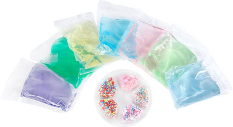 Ty bland din egen enhjørning pit med glitter og perler, 700 gram