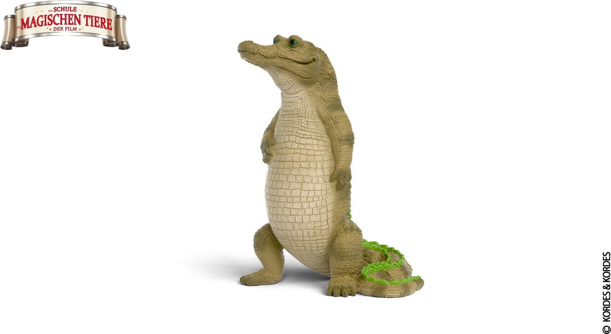 Schleich krokodille legetøjsfigur rick - legetøjsdyrsfigur.