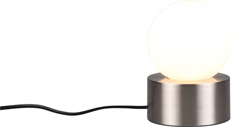 Rl live your light reality grevinde bordlampe - nikkel mat - ekskl. 1xe14 25w - berøringsafbryder