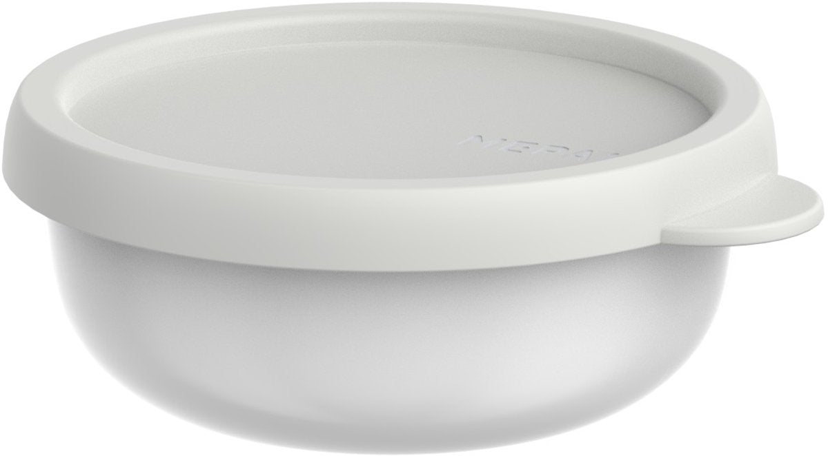 Mepal bewaardoos lumina - 250 ml - magnetronbakje met deksel - white