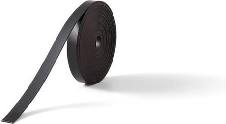 Nobo magnetstrimmel selvklæbende - til whiteboard - 5 meter x 10mm - sort
