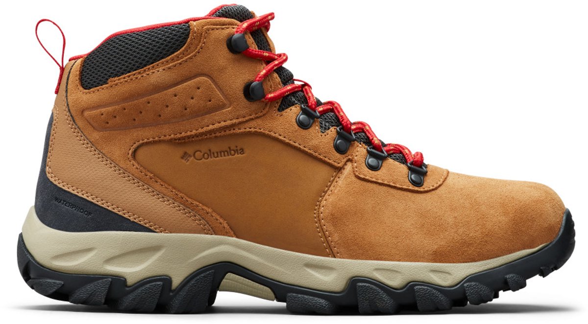 Columbia Newton Ridge Plus II Ruskind WP Vandresko til mænd - Elk, Mountain Red
