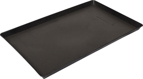 Flamingo erstatningsskuffe til hundekasse – skuffe ebo, keo, mezo, nyo – l 56,5 x 89,5 x 2,5 cm – plastkasseskuffe sort