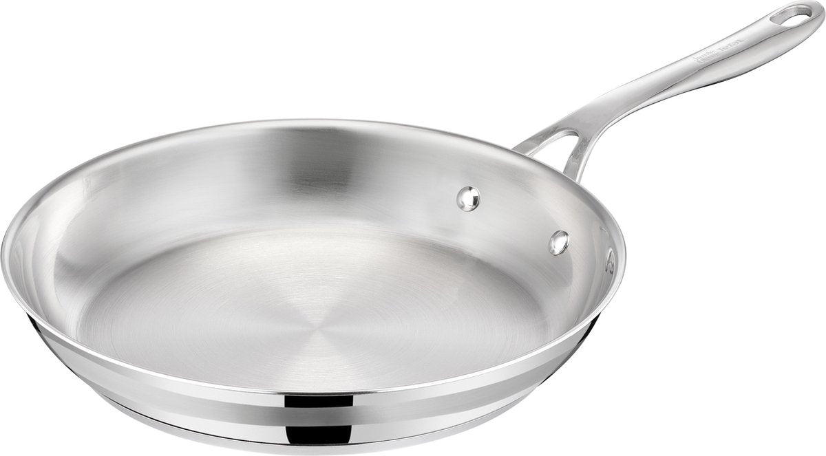 Jamie oliver fra Tefal cook smart stegepande 24 cm - rustfrit stål