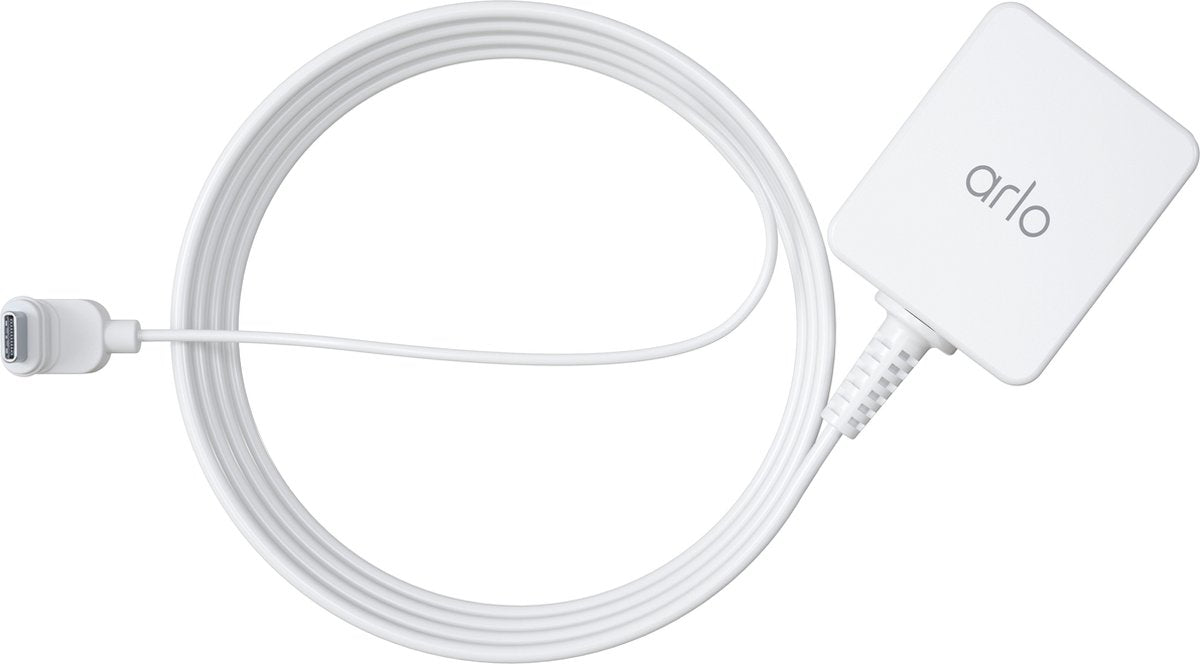 Arlo essential hd 2k udendørs strømkabel - strømkabel (kabel 7,6 m) - certificeret tilbehør