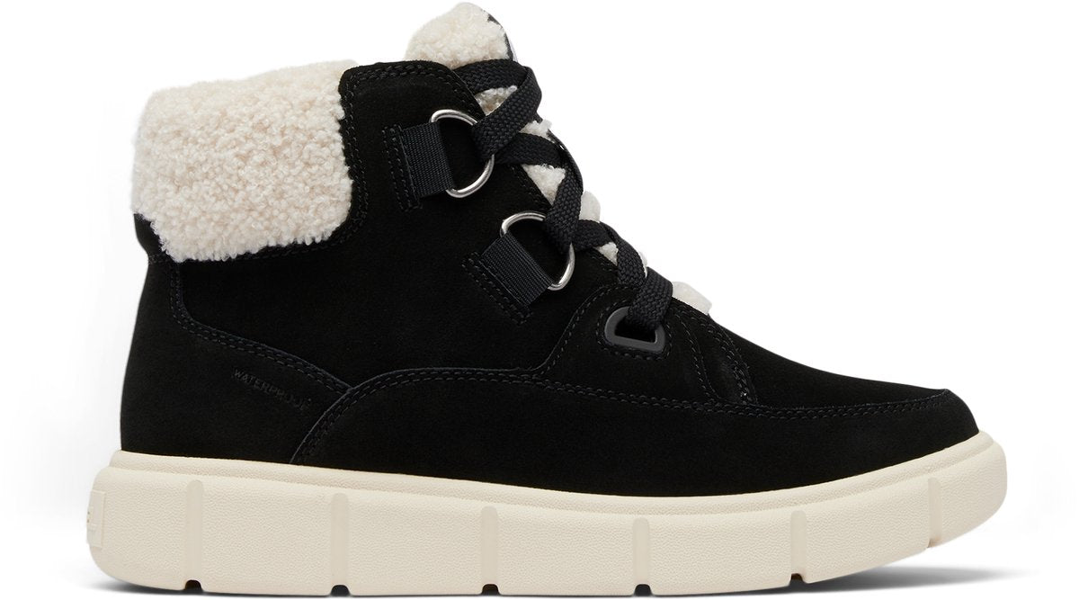 Sorel explorer™ iii nw blonde wp snestøvler til kvinder - sorte, havsalt