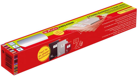 Herlitz reol 5 stk inkl. etiketter beskyttende klæbemiddel 540*335 faltschachtel