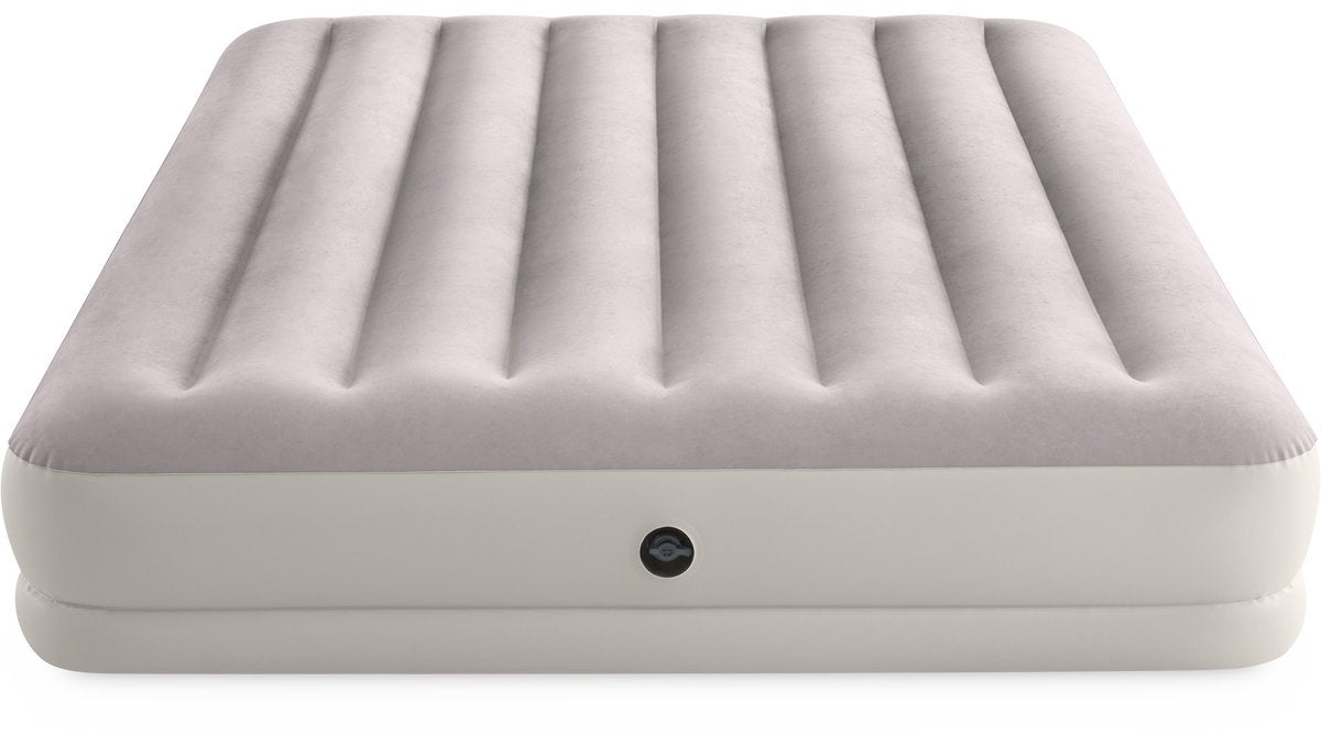 Intex prestige mellemhøj queen airbed inkl. USB150 luftpumpe - 203 x 152 x 30 cm