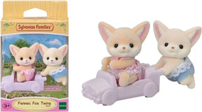 Sylvanian families 5697 tweeling woestijn vos-fluweelzachte speelfiguren
