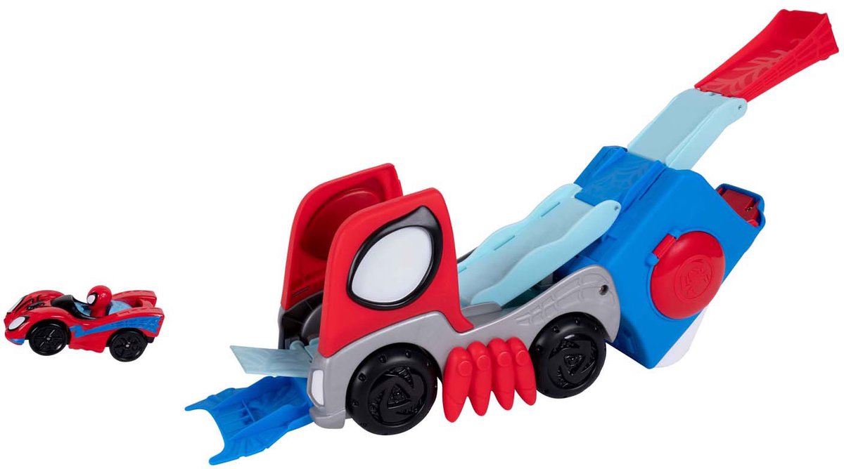 Jazwares Spidey Friends - Spideys transformerende lastbil
