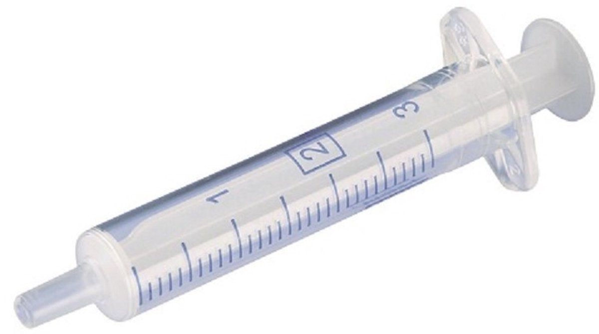 Umærket sans marque ww sprøjte 2ml luer-lock 2-delt 100 stk.