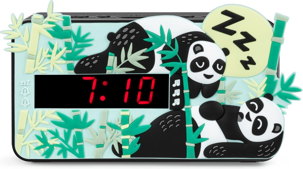 Bigben vækkeur med lydeffekter - panda