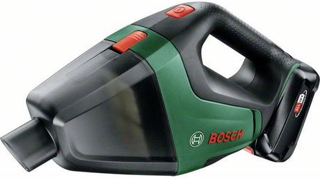 Bosch universalvac 18 ledningsfri håndstøvsuger - inkl. omfattende tilbehørssæt - med 1x 18 v batteri og oplader