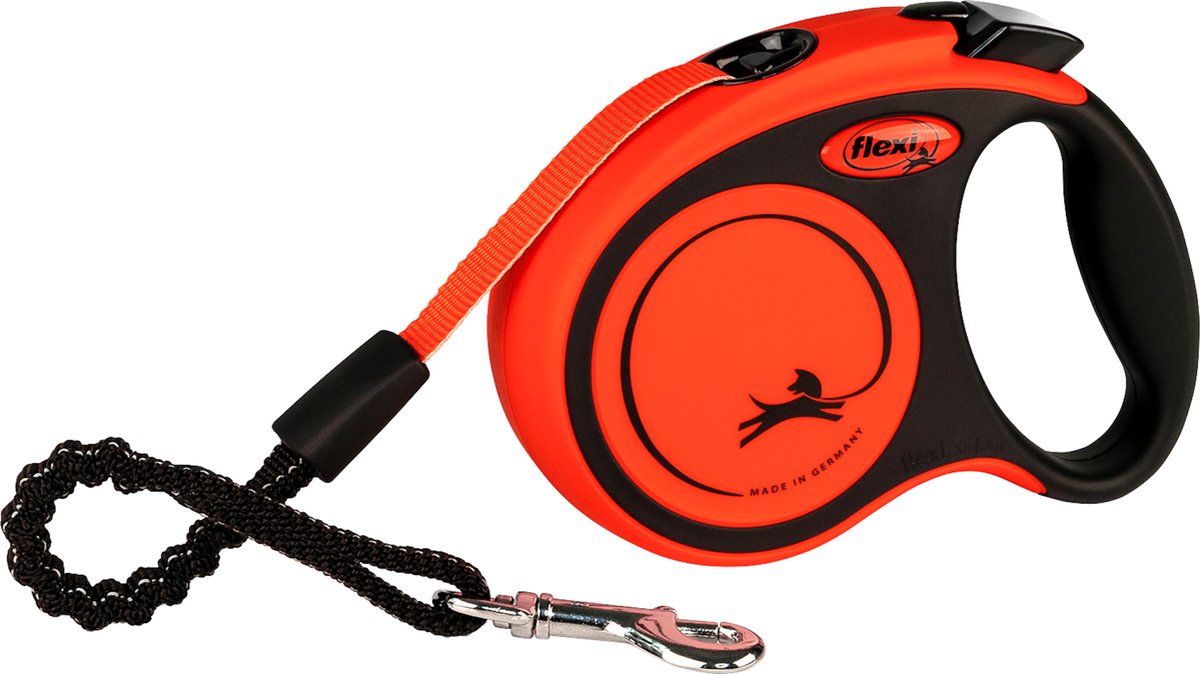 Flexi retractable line xtreme tape sort orange - 3 m - xs