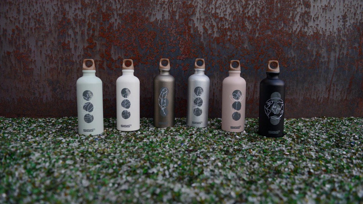 Sigg | traveler myplanet repeat almindelig 0,6l grøn | drikkedunk af aluminium