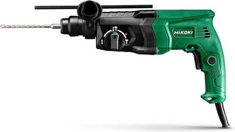 Hikoki dh24ph2wsz sds-plus borehammer i kasse - 24mm - 730w - 2,7 år
