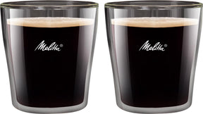 Melitta dobbeltvæggede espressoglas (sæt 2 stk.)