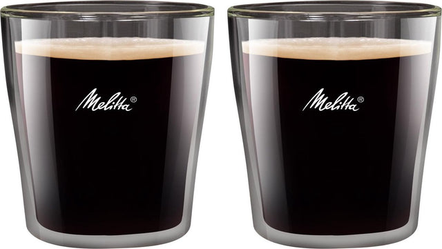 Melitta dobbeltvæggede espressoglas (sæt 2 stk.)