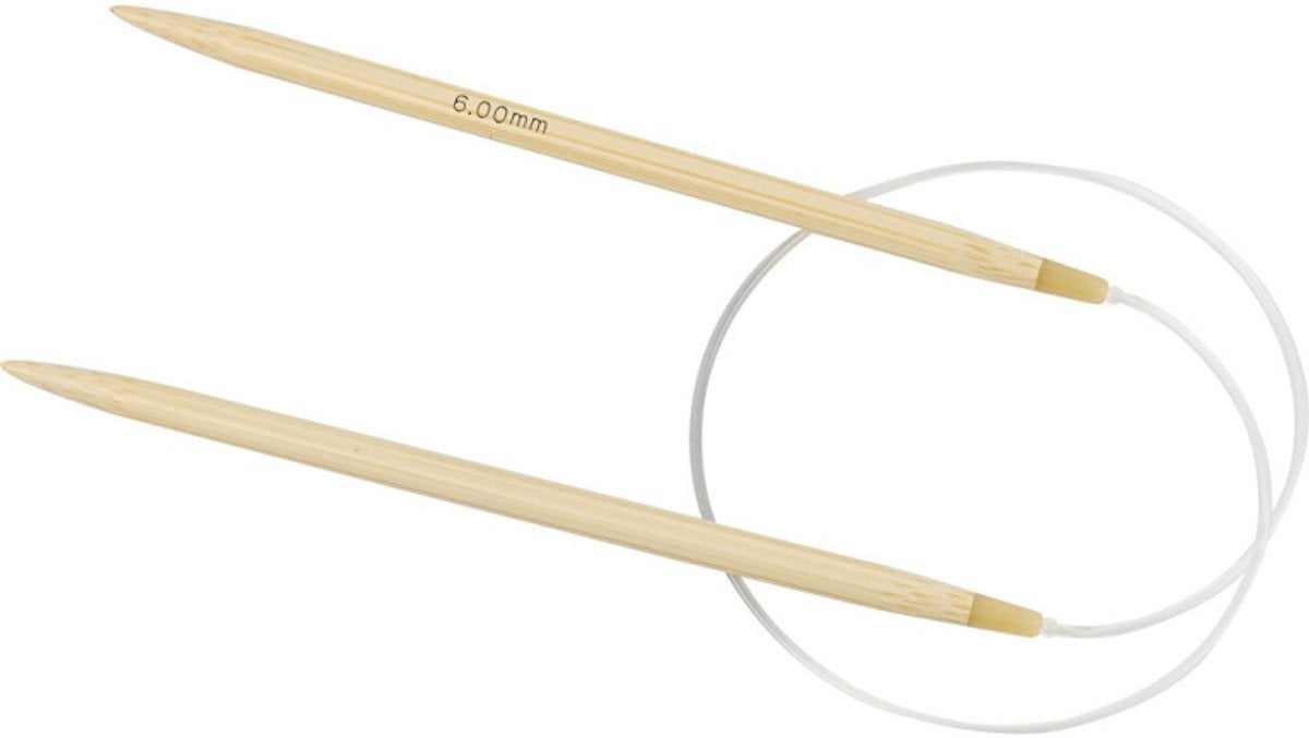 Creativ company cc circular knitting needle 6, length 60 cm