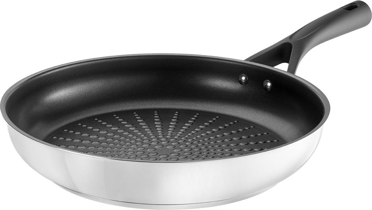 Pyrex expert touch stegepande - induktion - rustfrit stål