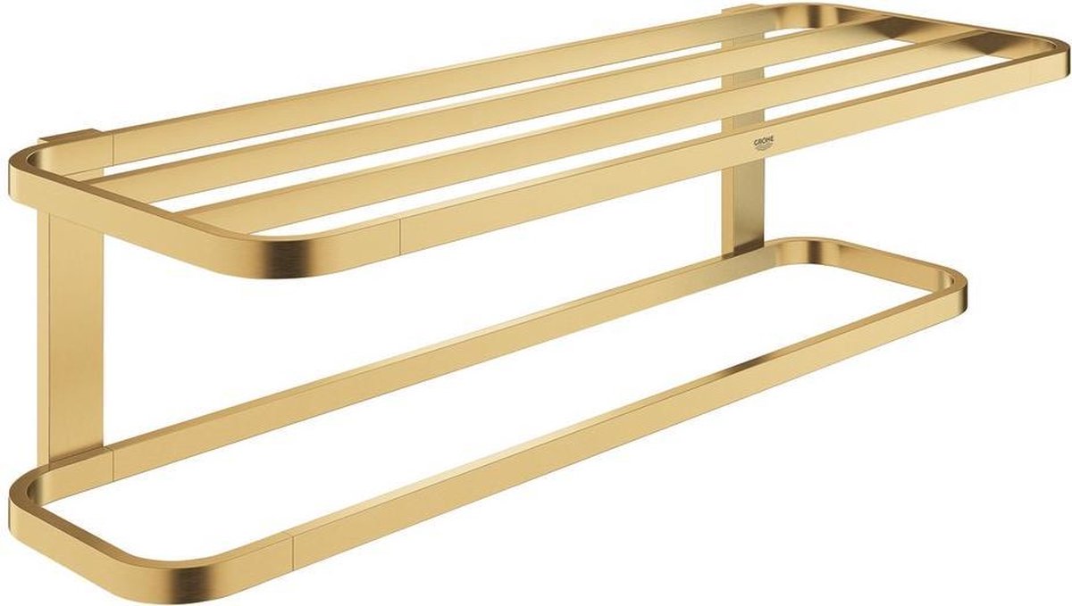 Grohe selection multi-håndklædeholder - cool sunrise børstet (mat guld) - 41066gn0