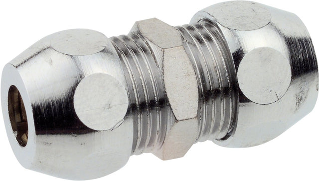 Kirchhoff ms kompressionsfitting - krom - 3 8 x 8 mmq